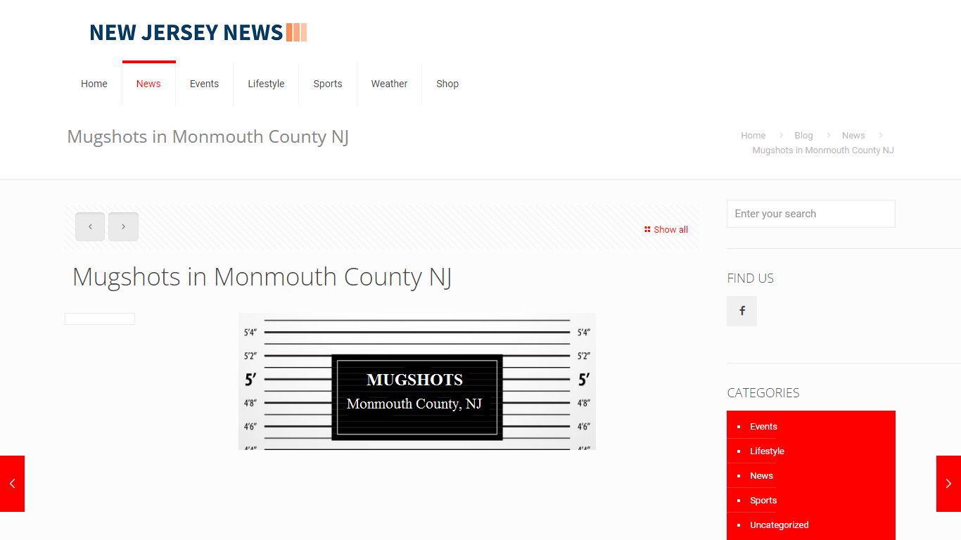 Mugshots in Monmouth County NJ - NJN